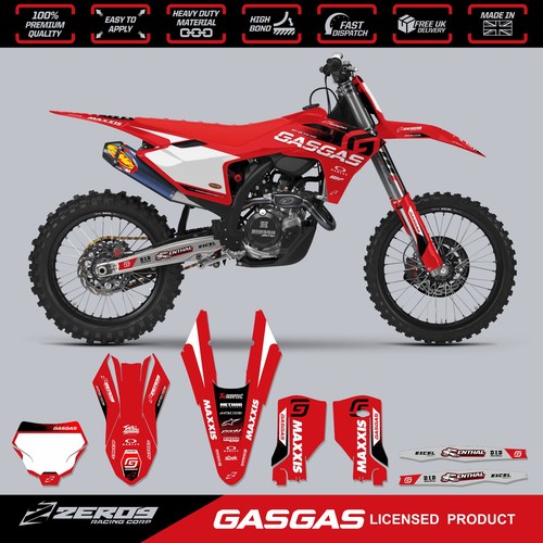 Gasgas motocross graphics kit - gasgas,