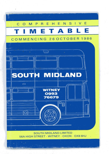 Bus timetable south midland - timetable:,
