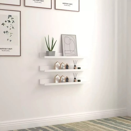 Floating shelves wood set - floating,