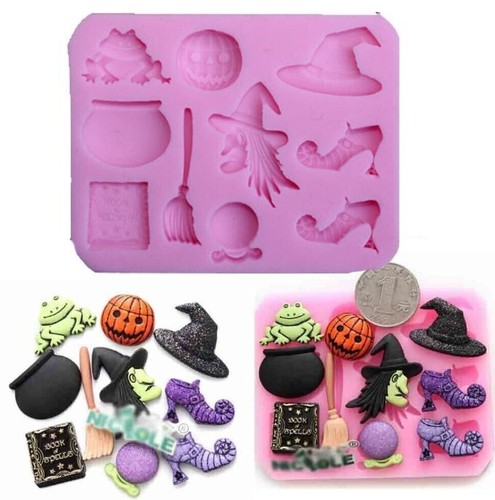 Witch silicone mould chocolate - witch,