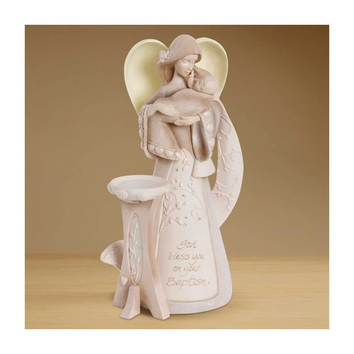 Inch baptism angel - baptism, with