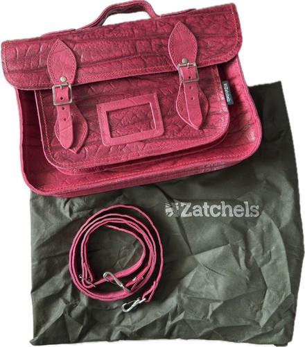 Zatchels red pink - zatchels, croc
