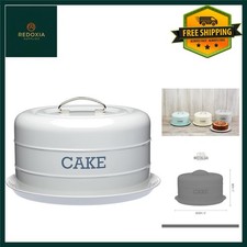 Vintage Cream Airtight Cake