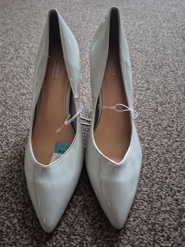 Grey heel shoes - grey,