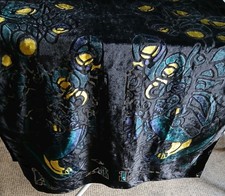 Biba Beautiful Velvet Feel Large Scarf Shawl - Vintage Vibes