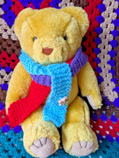 10" (25cm) Antique Plush Teddy