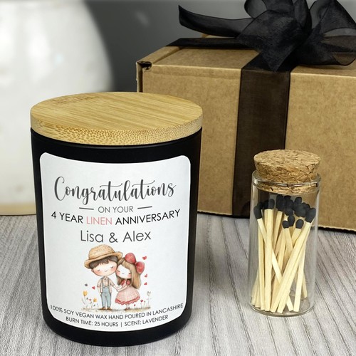 Personalised 4th wedding - personalised,