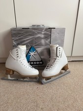 Jackson Elle Figure Skates, Size 5R , UK Size 3, Mirage Blades