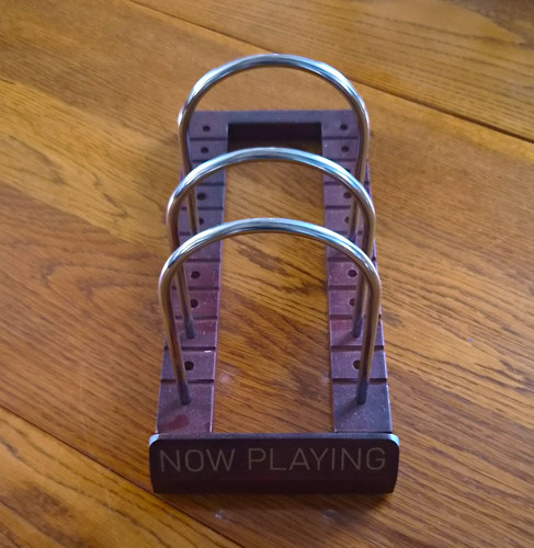 Now playing vinyl - playing", rack