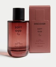 M&S Discover Soft Oud Eau de Toilette Perfume 100ml Marks & Spencer