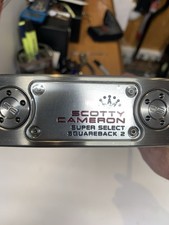 SCOTTY CAMERON "SUPER SELECT SQUAREBACK 2 LD" COUNTER BALANCED PUTTER, 38", NEW!