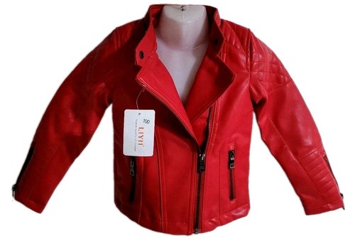 Ljyh red faux leather - leather, girls