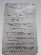 LARKSPUR WIRELESS SET C12 ARMY