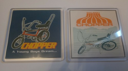 Raleigh chopper coasters retro - chopper,