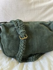 Fat Face Suede Green Hobo