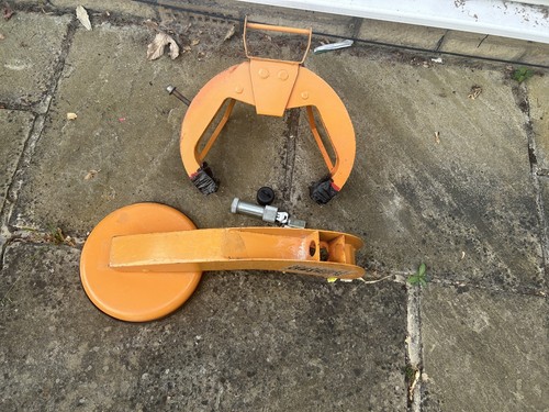 Motorhome wheel clamp - motorhome,