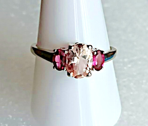 Kunzite and amethyst - and,