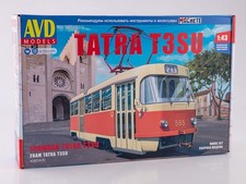 4060AVD Tatra T3SU tram, model