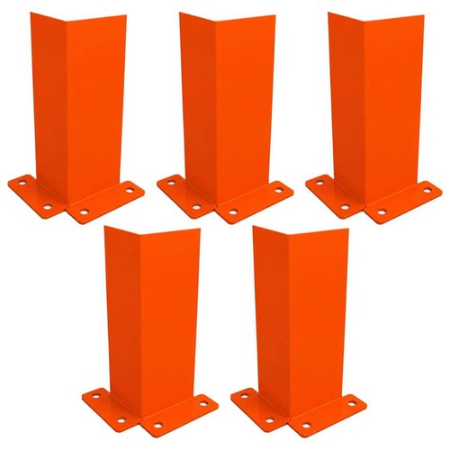 Orange metal racking corner - 5x,