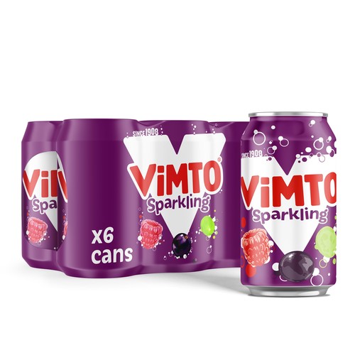Vimto fizzy fruit juice drink - vimto,