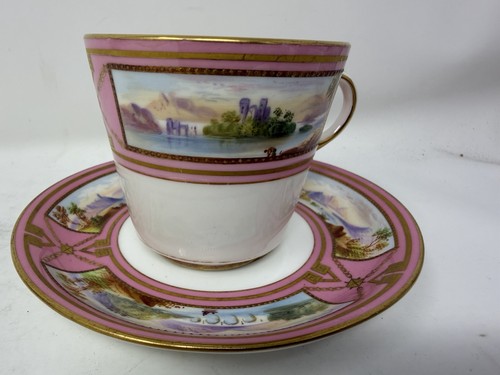 British hand painted landscape - hand,