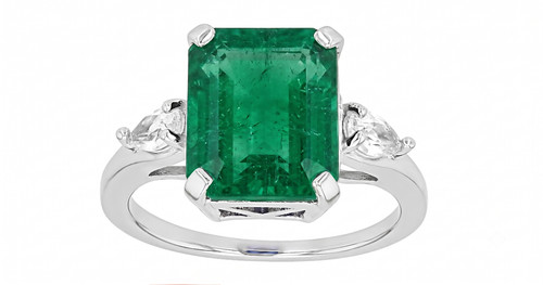 Carat emerald cut natural - 4.00,