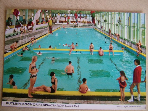 John hinde postcard - john, butlin's