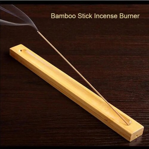 Wooden incense stick holder - wooden,