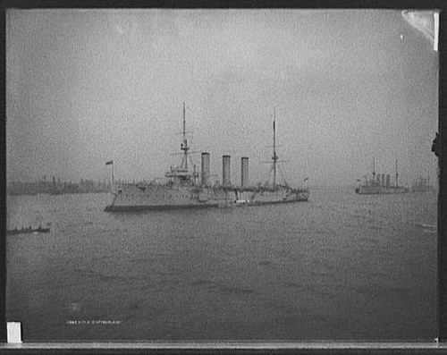 Photo hms cumberland c1906 - photo:hms,