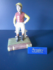 Aynsley Sporting Characters Figure - 'The Jockey' - 1979 By John Aynsley
