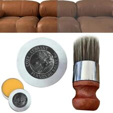 Wise Owl Leather Furniture Salve with Brush Leather Cleaner