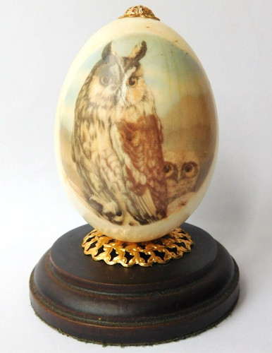 Unusual owl ornament