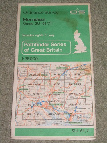 Ordnance survey pathfinder - ordnance,