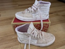 Vans Size 4 SK8 Hi Tops Pink