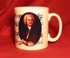 Music Gift NEW Bach Ceramic Mug student teacher musical