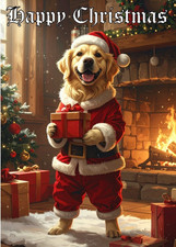 GOLDEN RETRIEVER CHRISTMAS
