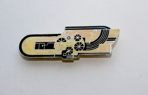 Edwardo paolozzi pin brooch - paolozzi,
