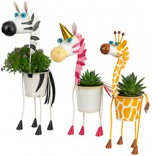 Metal Plant Pot Garden