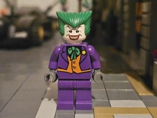 LEGO Batman I Joker Minifigure Original bat005 7888 7882 2006 Genuine 
