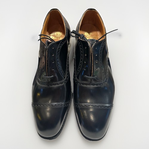 Church black leather brogue - black,