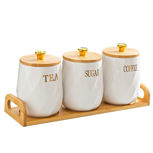Sowlvenco ceramic canister - sowlvenco, set