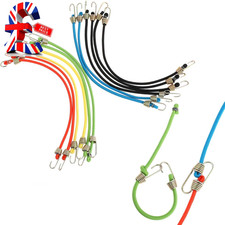 12 Pack Mini Bungee Cords with