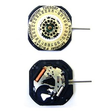 Replacement Parts Quartz Watch Movement With Date & Wide Day For VX44E
