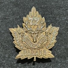 Genuine canada 72nd - 72nd, battalion