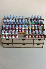 Paint Stand 52 bottle rack