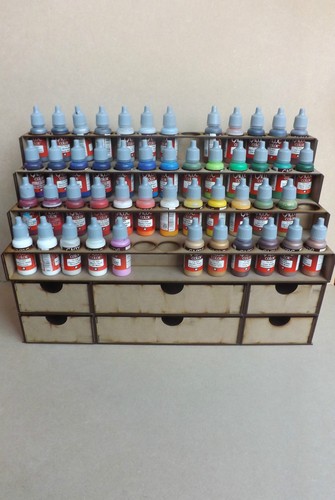 Paint stand bottle - bottle, rack