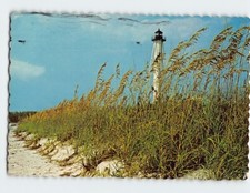 Postcard Light House and Sea