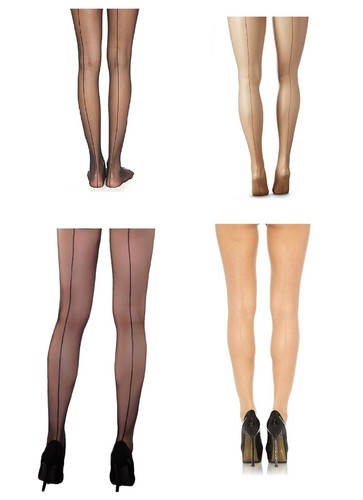 Women sheer seamed - women,
