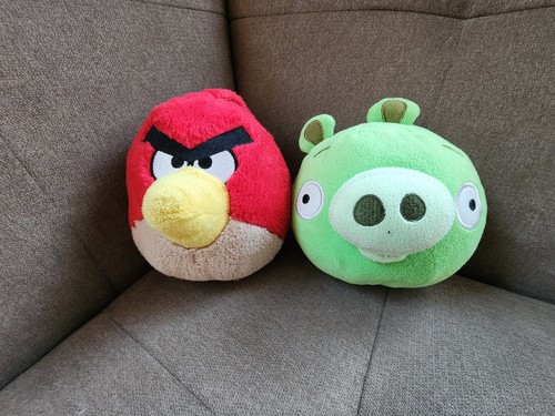 Angry birds green pig - green, red