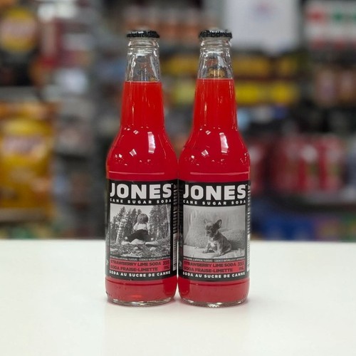Strawberry lime soda jones - strawberry,
